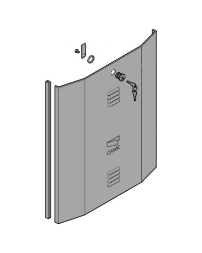 Дверца с замком BY-3500T Came 119RIY059 в Норильске Запчасти для шлагбаумов и автоматики Pintop.ru