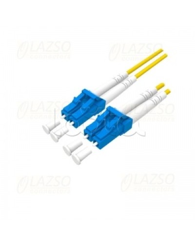 Патч-корд оптический Lazso PC-DU-LC/LC(3m) в Норильске Патч-корды и пигтейлы Pintop.ru