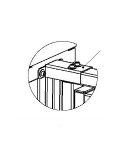 Накладка верхняя PERCo-RF01 0-03 в Норильске Дополнительное оборудование для СКУД Pintop.ru