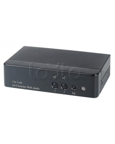 Коммутатор DVI и аудио сигналов SC&T DS02A в Норильске Видеоусилители, Модуляторы, Делители Pintop.ru