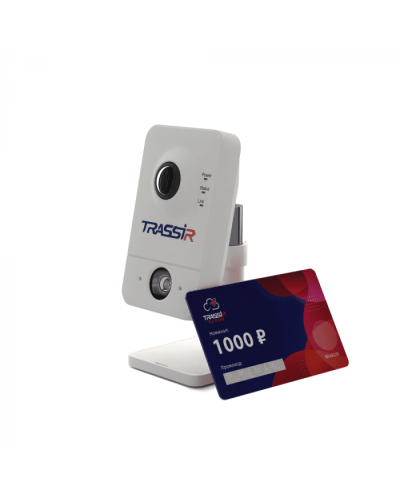 IP-видеокамера компактная DSSL TRASSIR CloudCube1 в Норильске IP-камеры Pintop.ru