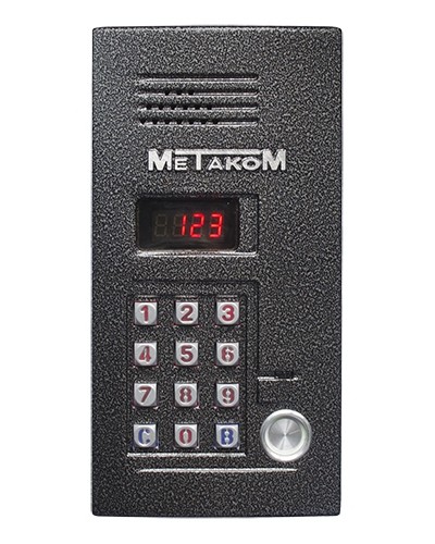 Блок вызова домофона Метаком MK2012-TM4EV в Норильске Блоки вызова многоабонентные Pintop.ru