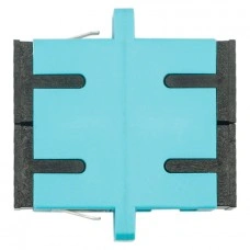 Адаптер оптический проходной SC-SC, OM3, дуплекс (duplex), бирюзовый Datarex DR-541023